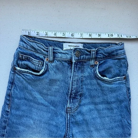 Reformation Liza Ultra High Rise Straight jeans - Picture 10 of 12